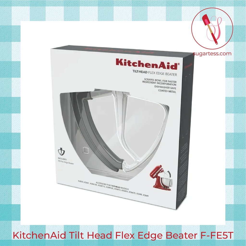 KitchenAid Tilt Head Flex Edge Beater Paddle Attachment Model KFE5T in box