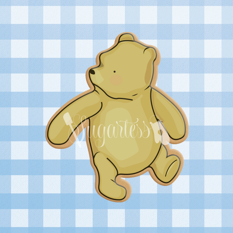 Classic Winnie The Pooh Bear with Honey Pot #1 Cookie Cutter Shopify