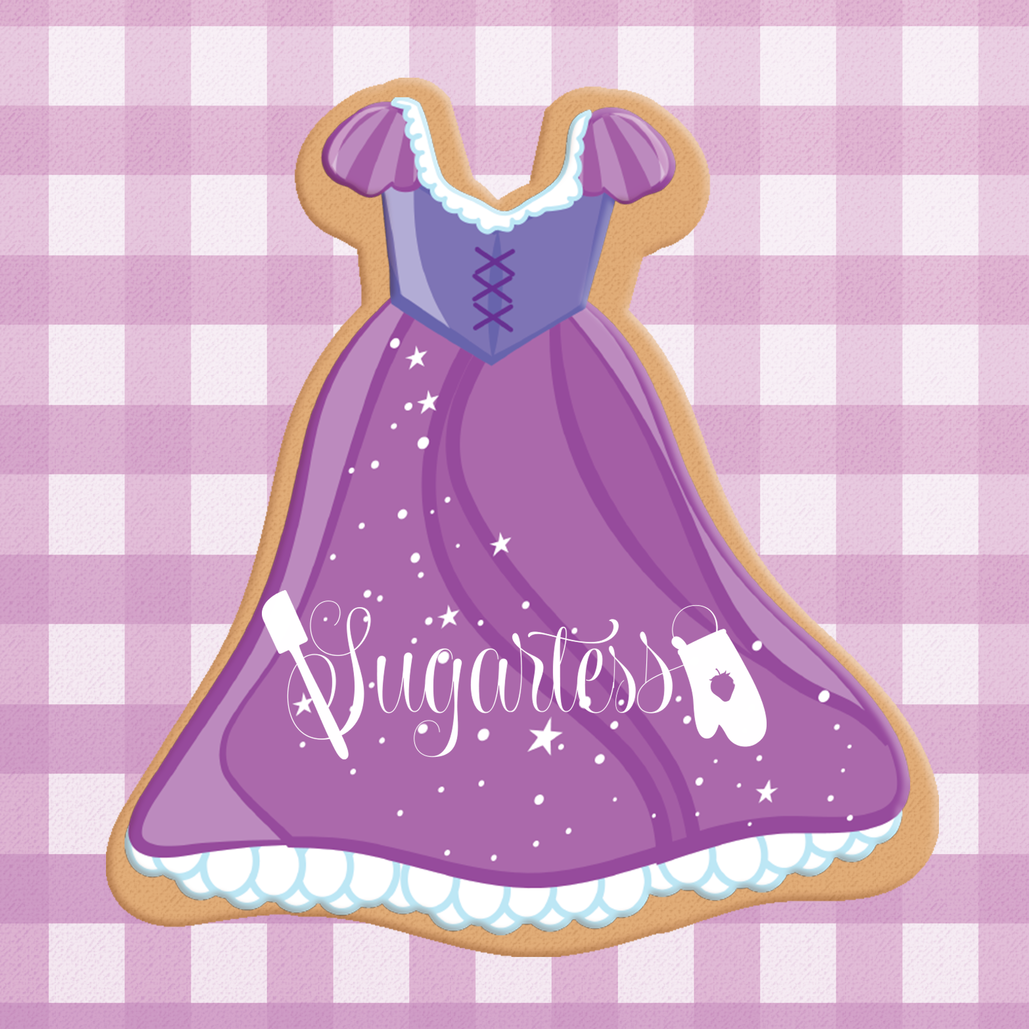 purple dress clipart