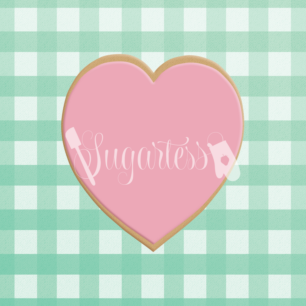 Sugartess Heart Shape Plaque Frame #69 Cookie Cutter